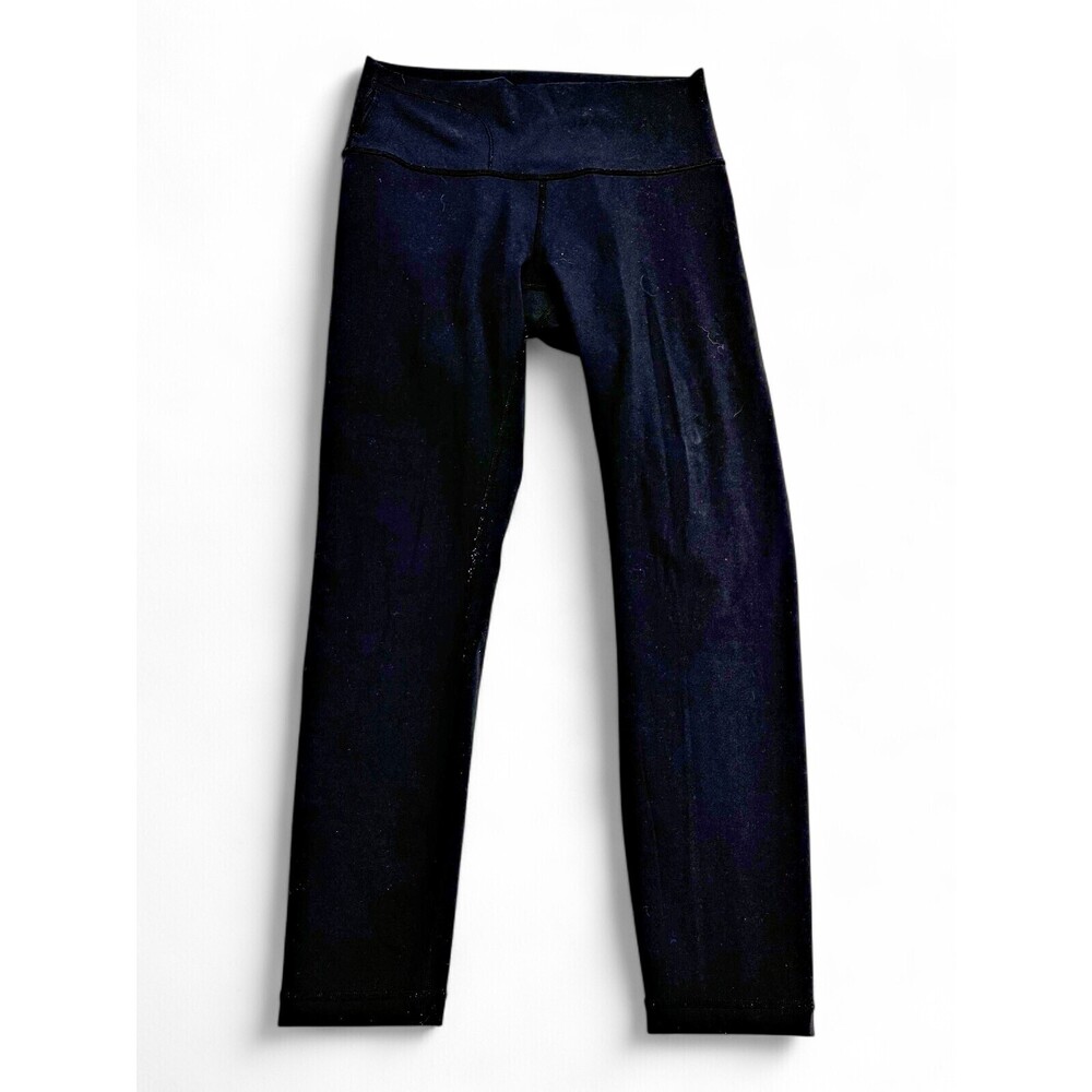 Lululemon Black Wide-Waist Leggings Sz 8